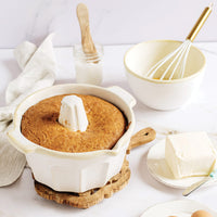 Italian Bakers White Bundt Pan