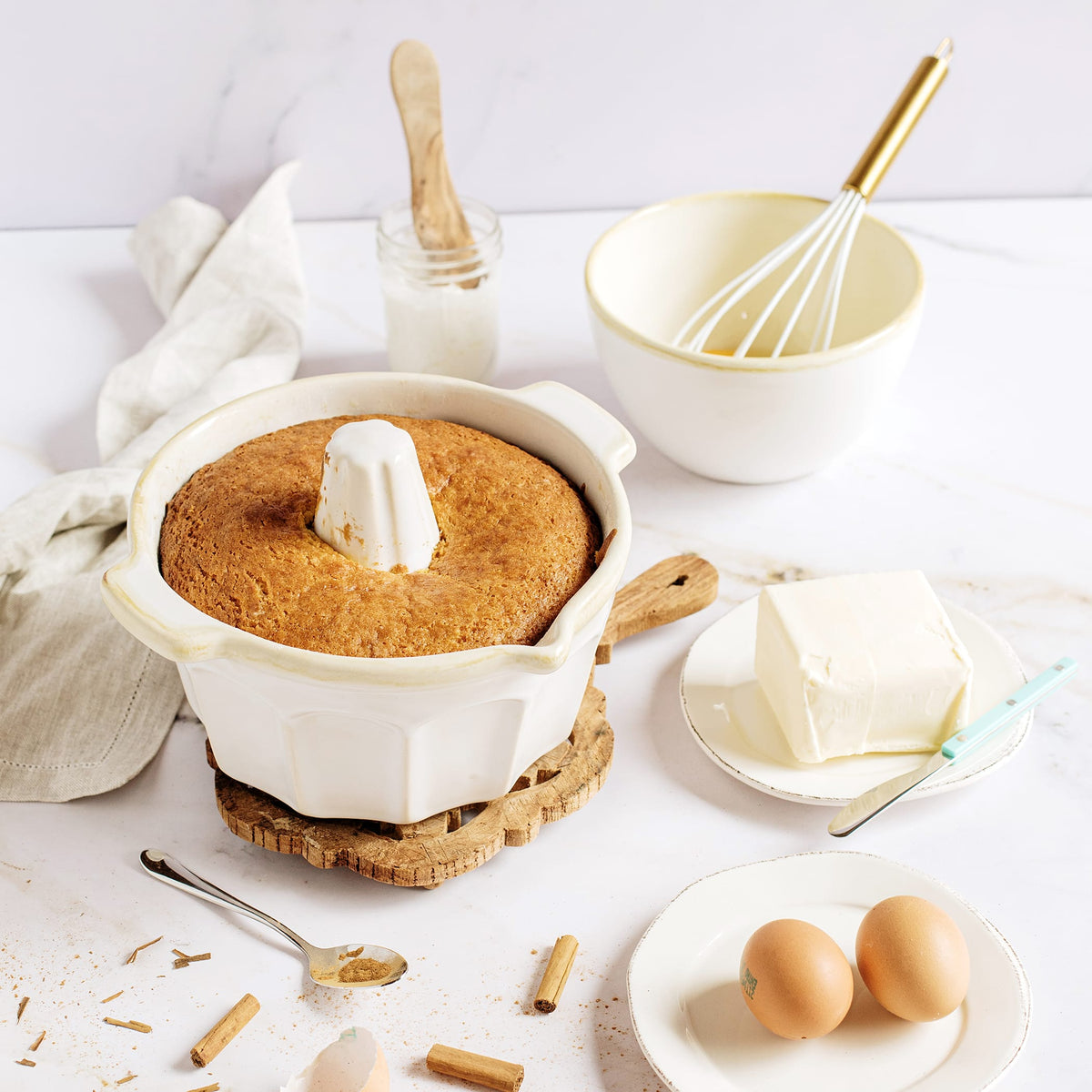 Italian Kitchen White Small Mixing Bowl