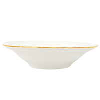 Italian Kitchen White Large Shallow Bowl