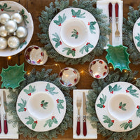 Lastra Evergreen Large Shallow Serving Bowl Alternate View1
