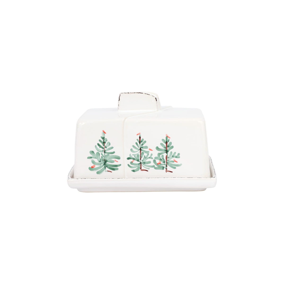 Lastra Holiday Butter Dish