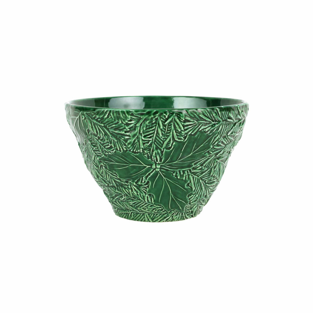 Lastra Holiday Green Figural Small Deep Bowl