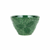Lastra Holiday Green Figural Small Deep Bowl