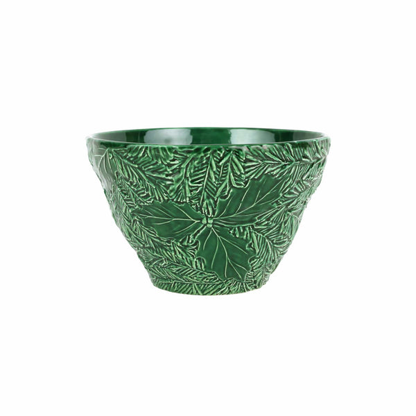 Lastra Holiday Green Figural Small Deep Bowl