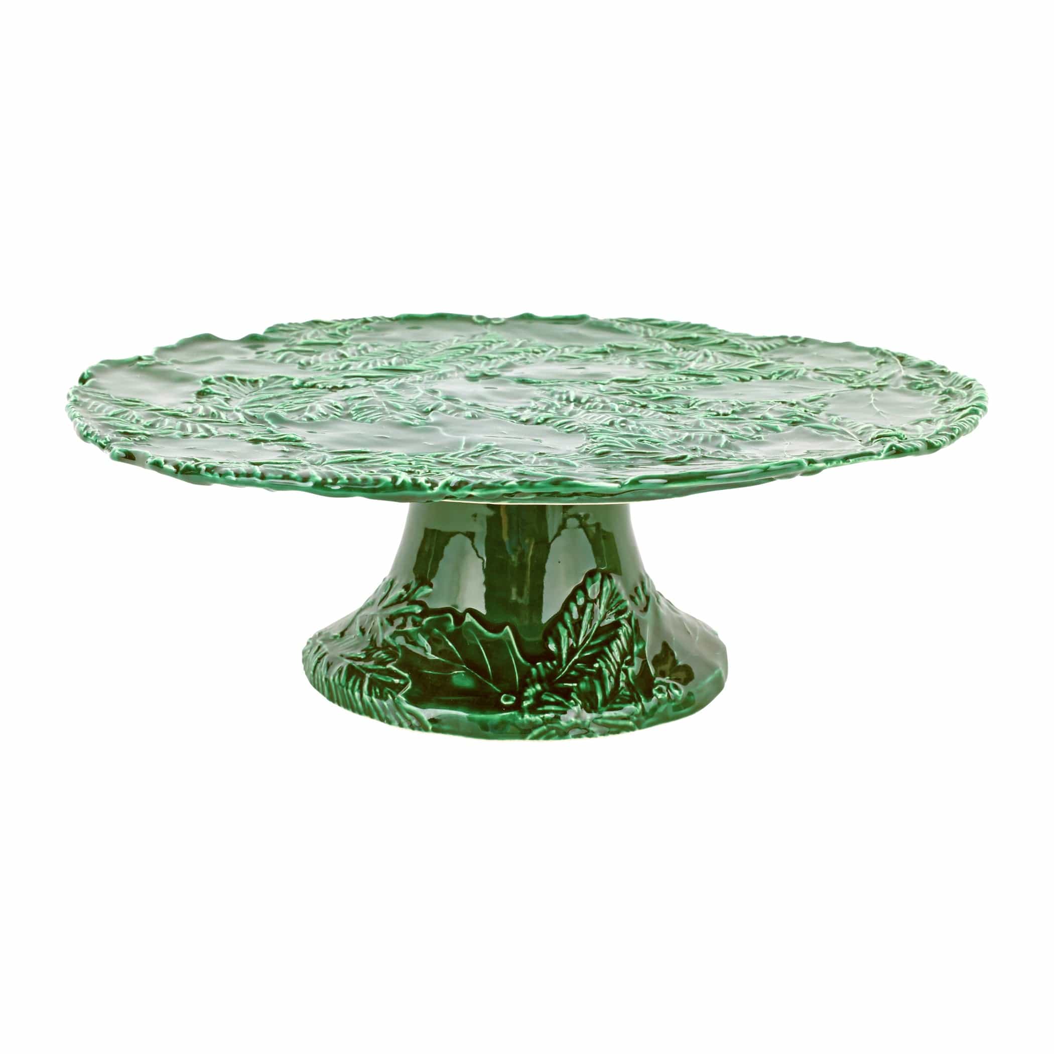 Lastra Holiday Green Figural Cake Stand – VIETRI