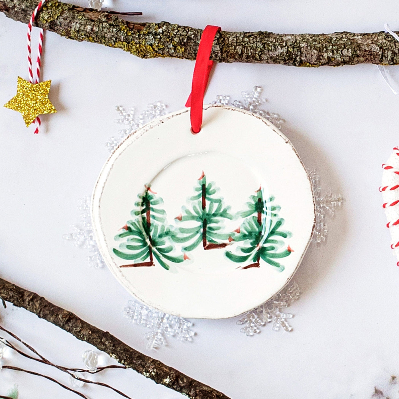 Lastra Holiday Round Ornament