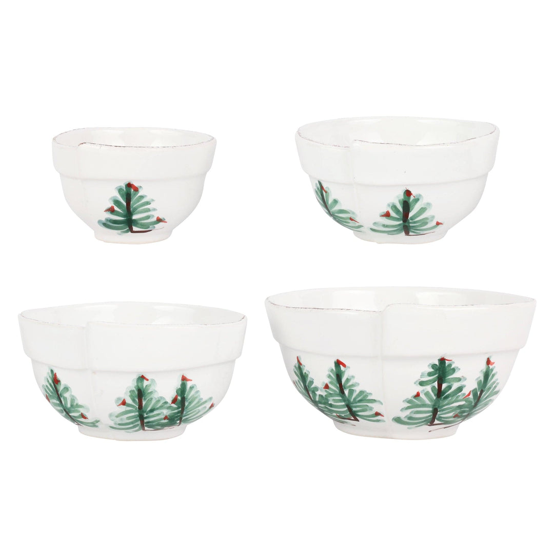 Lastra Holiday Assorted Prepping Bowls - Set of 4