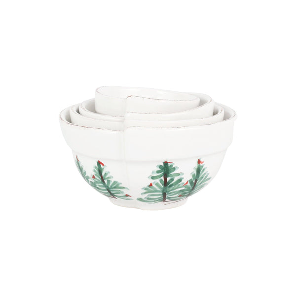 Lastra Holiday Assorted Prepping Bowls - Set of 4