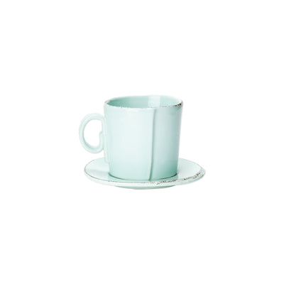 Lastra  Espresso Cup and Saucer by VIETRI