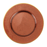 Metallic Glass Slate Service Plate/Charger