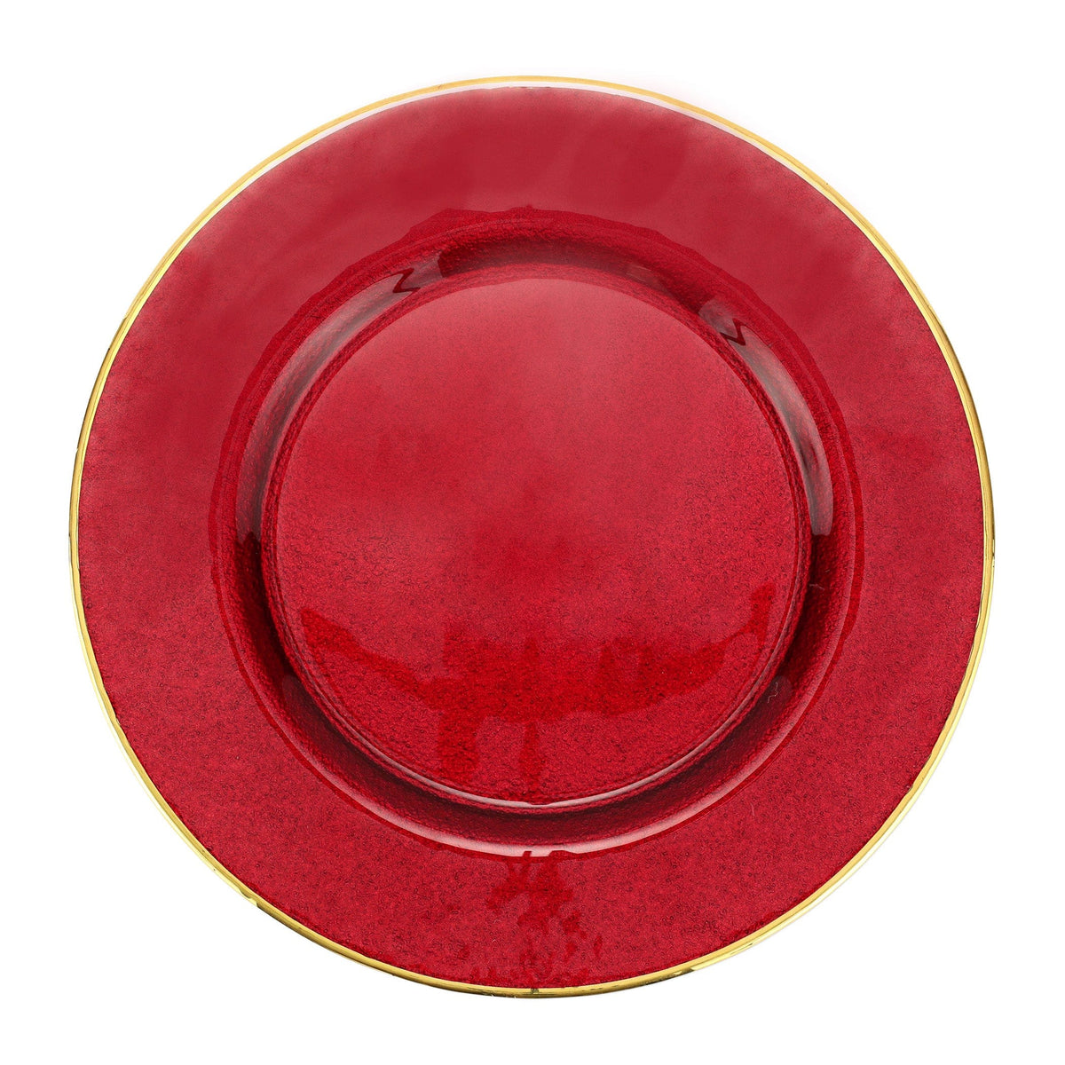 Metallic Glass Slate Service Plate/Charger