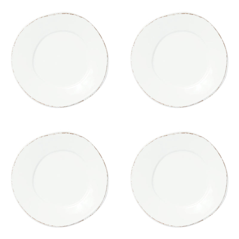 Melamine Lastra White Dinner Plate - Set of 4