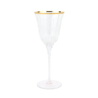 Natalia Gold Wine Glass