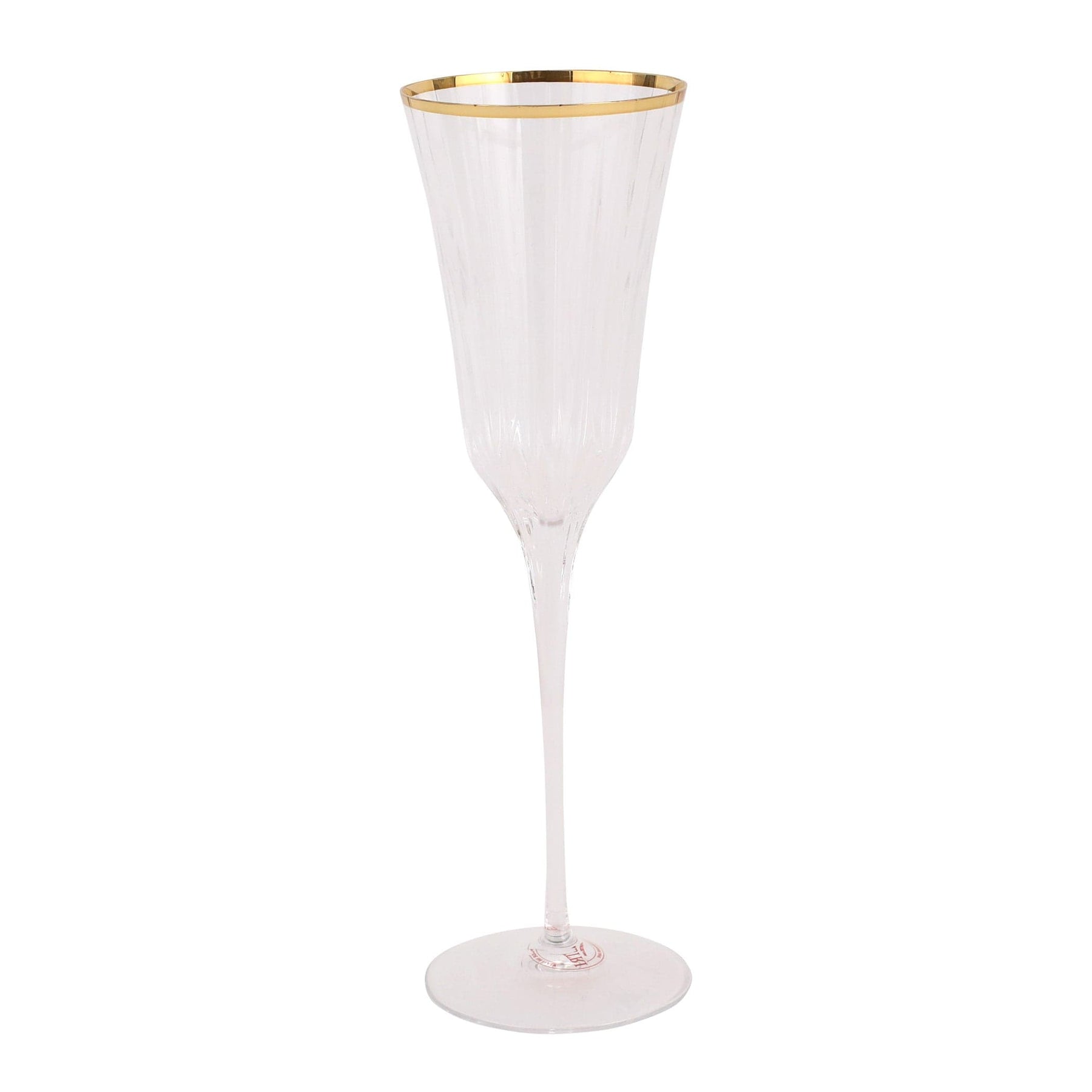 Natalia Gold Champagne Glass – VIETRI