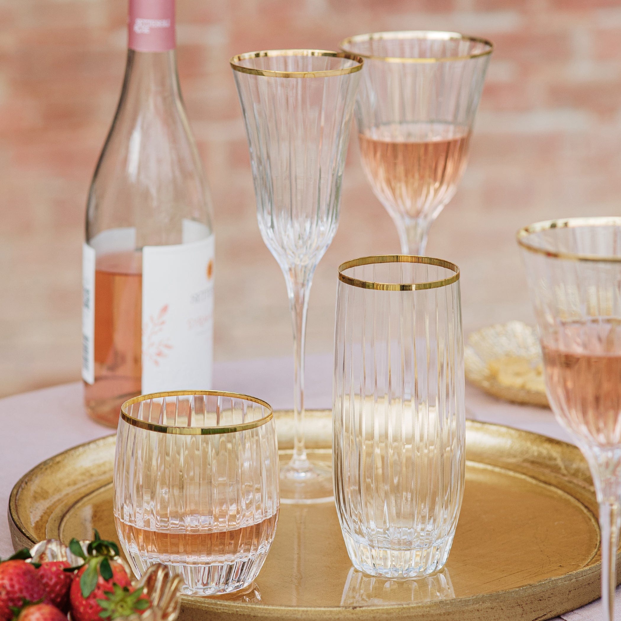 Vietri Natalia Champagne Glass - Thumbnail 3