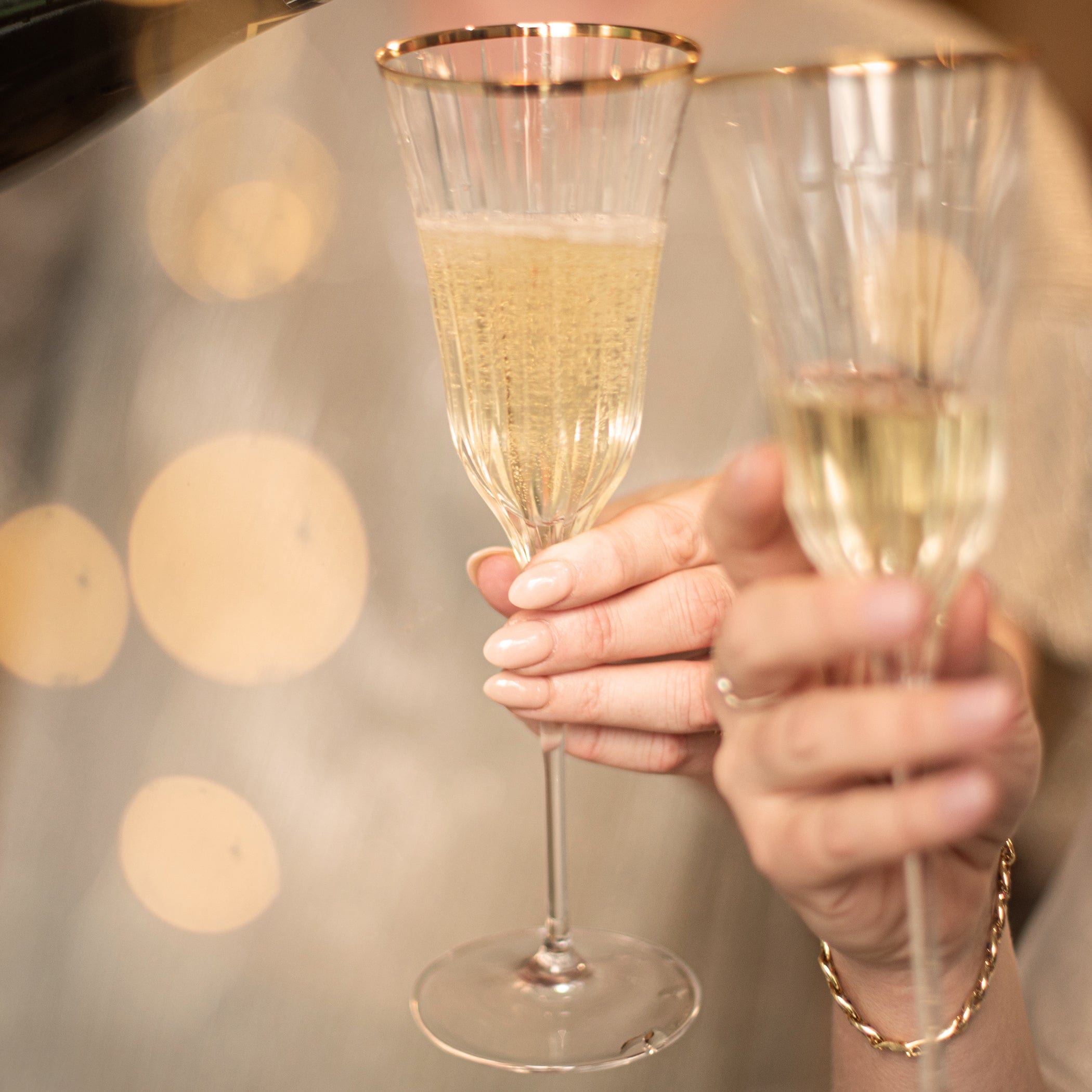 Vietri Natalia Champagne Glass - Thumbnail 4