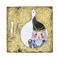 Nutcrackers Small Cheese Board with Spreader
