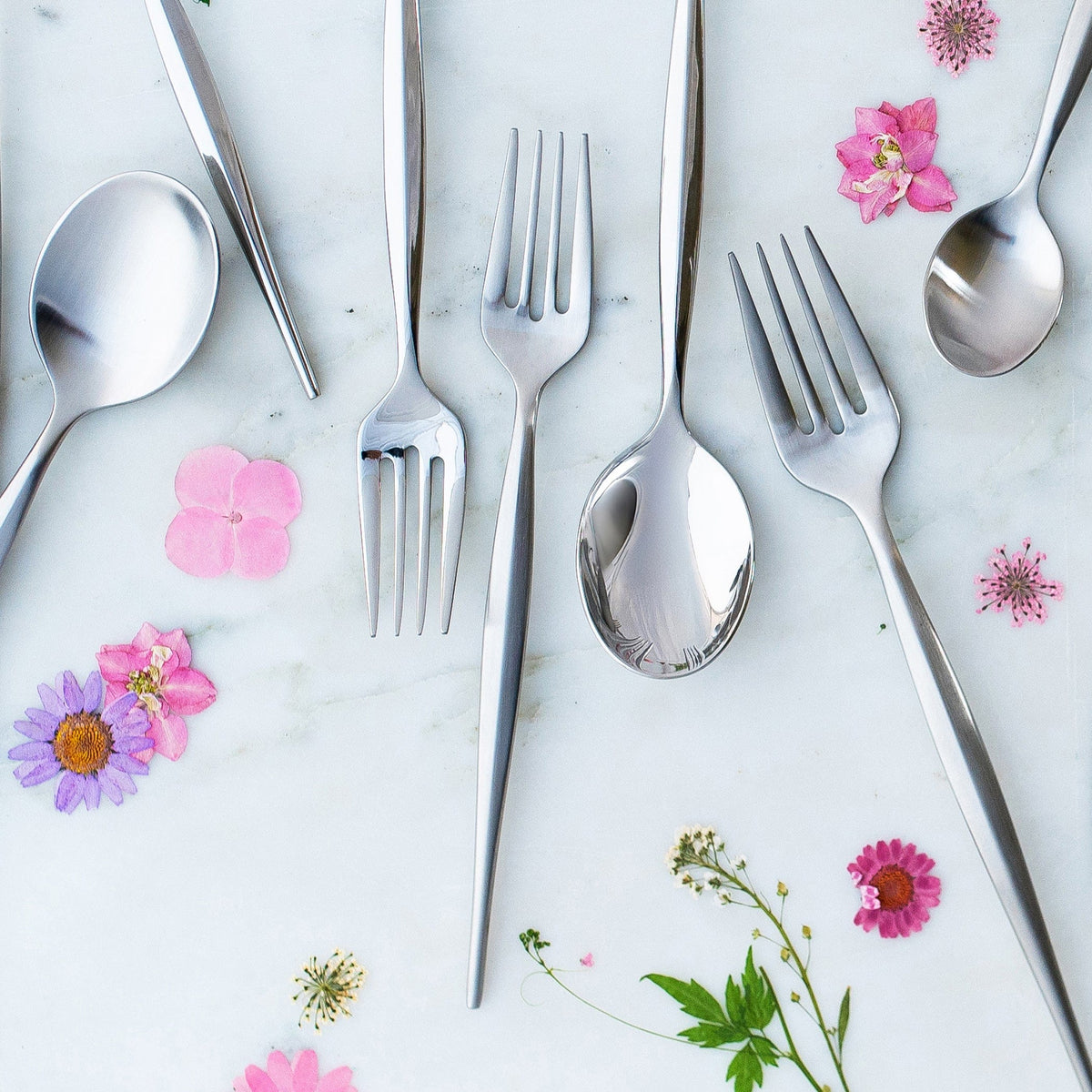 Natura Satin Salad Fork