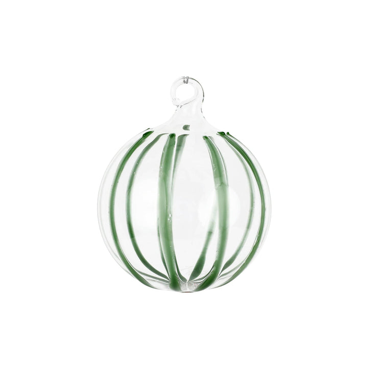 Nuovo Stripe Green Ornament
