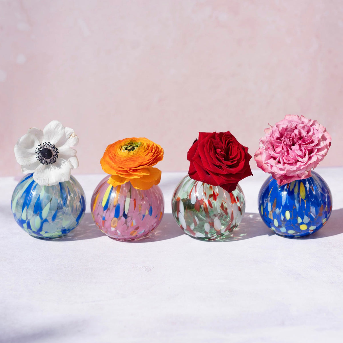 Nuvola Aqua Bud Vase