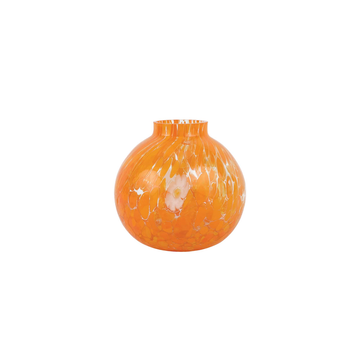 Nuvola Orange Bud Vase
