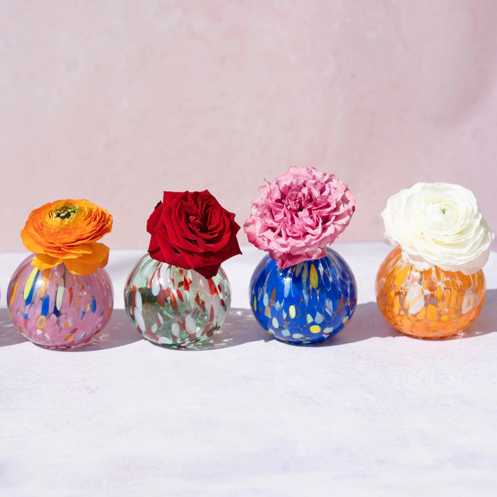 Nuvola Orange Bud Vase
