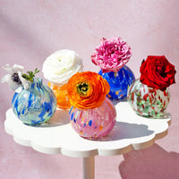 Nuvola Orange Bud Vase