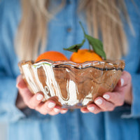 Onda Glass Tortoiseshell Small Bowl
