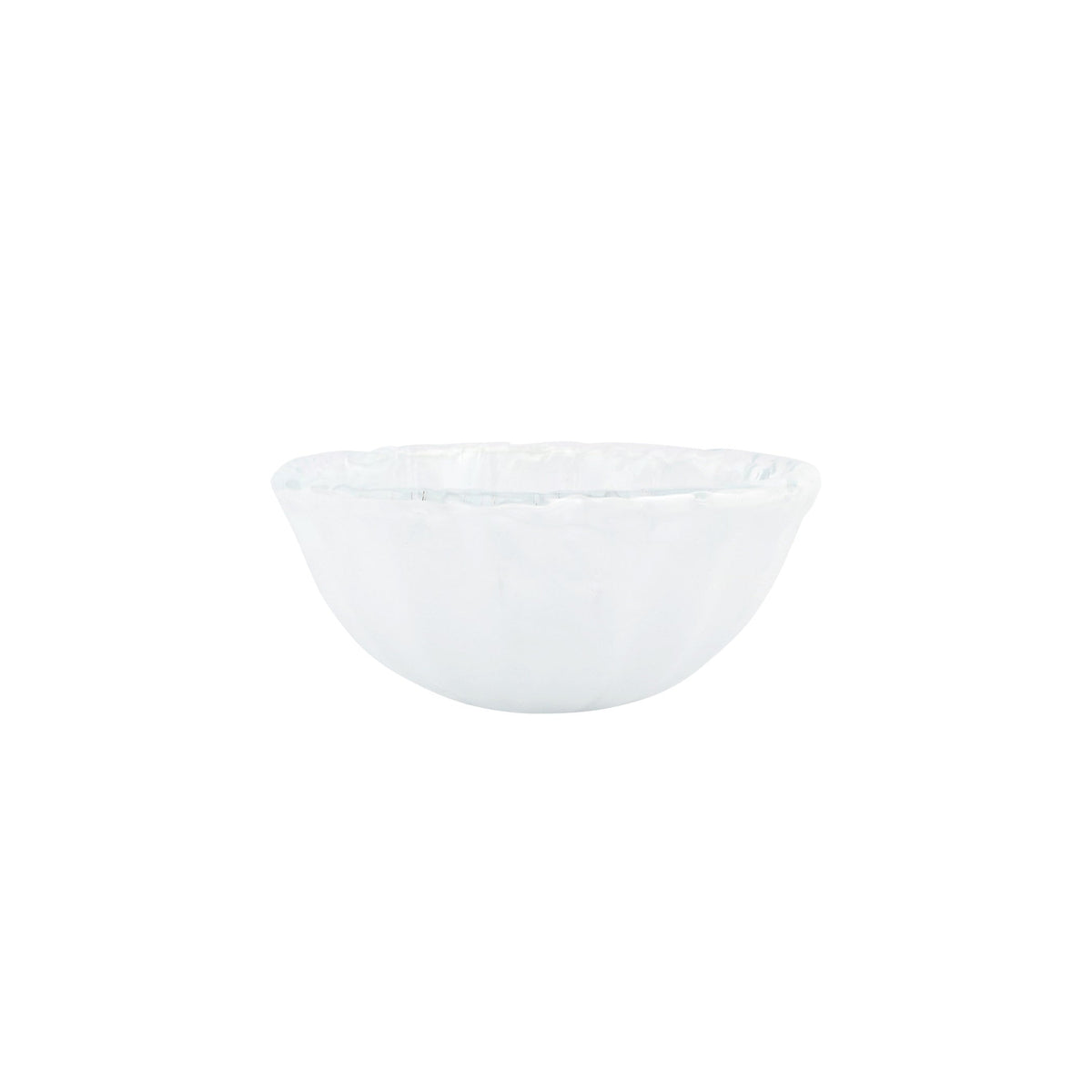 Onda Glass White Small Bowl