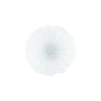 Onda Glass White Small Bowl