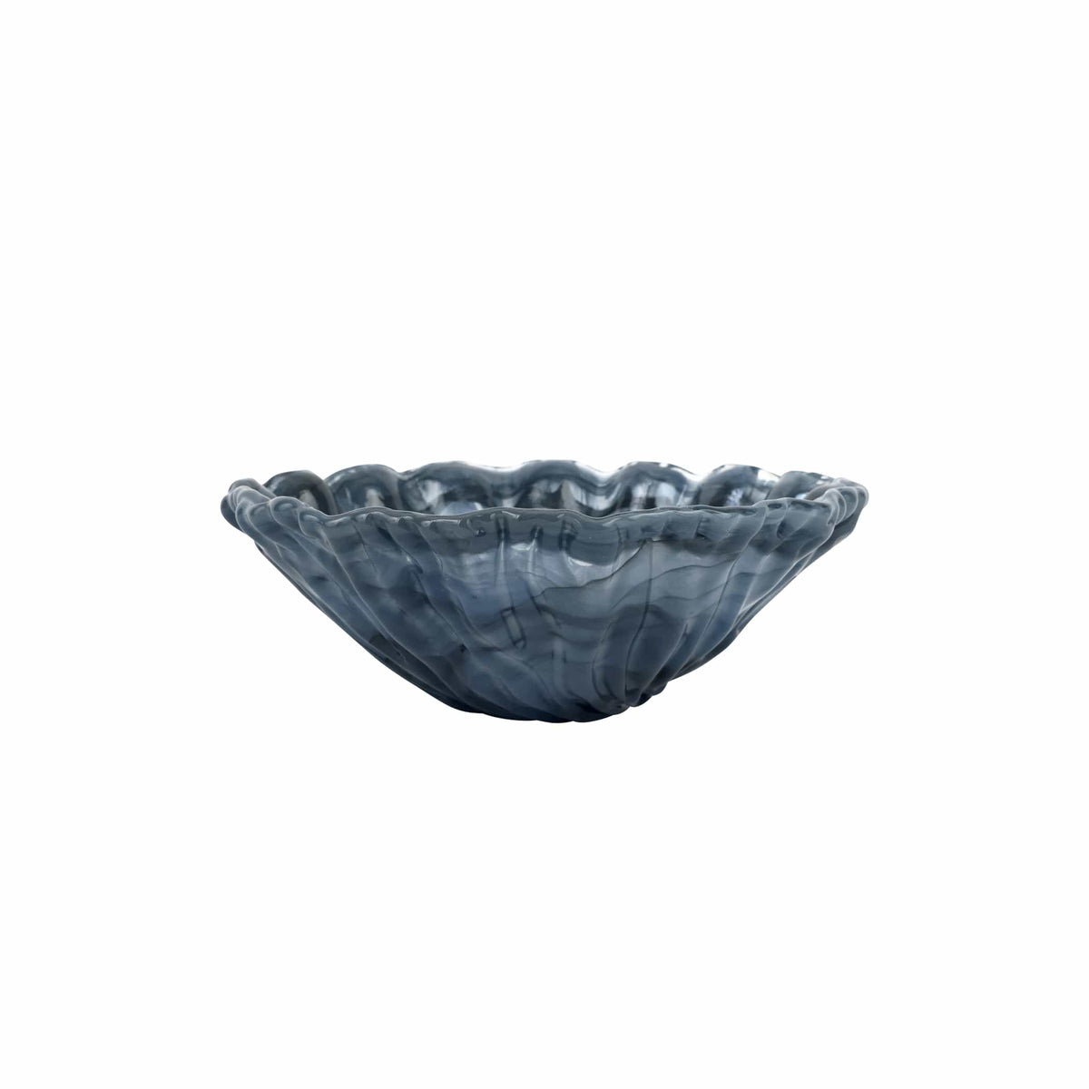 Onda Glass Gray Bowl
