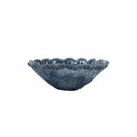 Onda Glass Gray Bowl