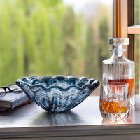 Onda Glass Gray Bowl