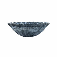 Onda Glass Gray Medium Bowl