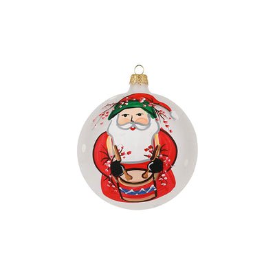 Old St. Nick Drum Ornament