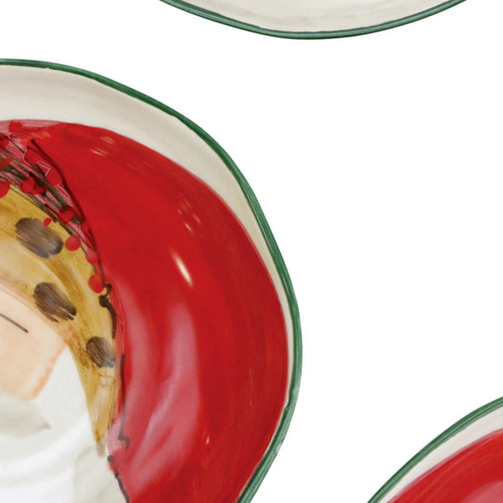 Old St. Nick Assorted Pasta Bowls - Set of 4