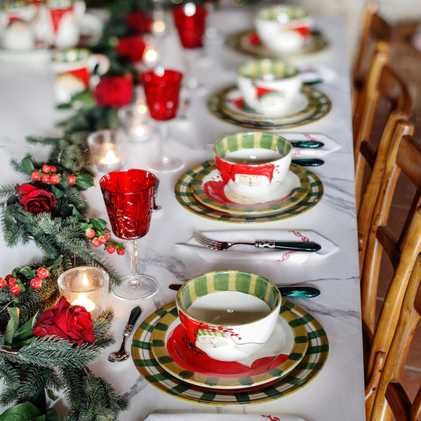 Old St. Nick Assorted Sixteen-Piece Place Setting