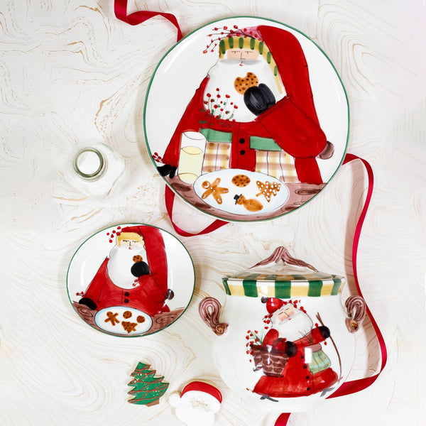 Old St. Nick Cookies for Santa Set