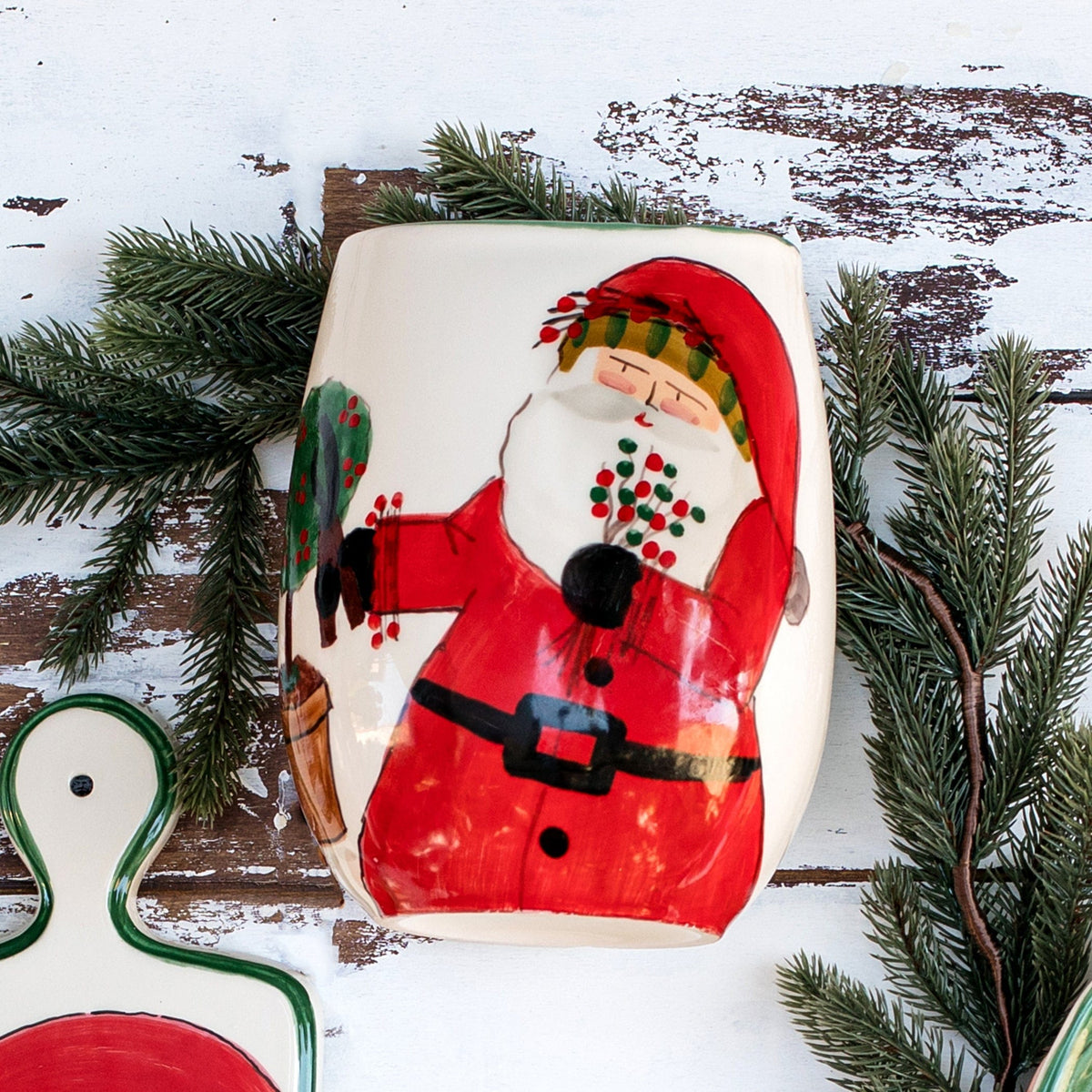 Old St. Nick Small Vase