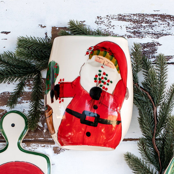 Old St. Nick Small Vase