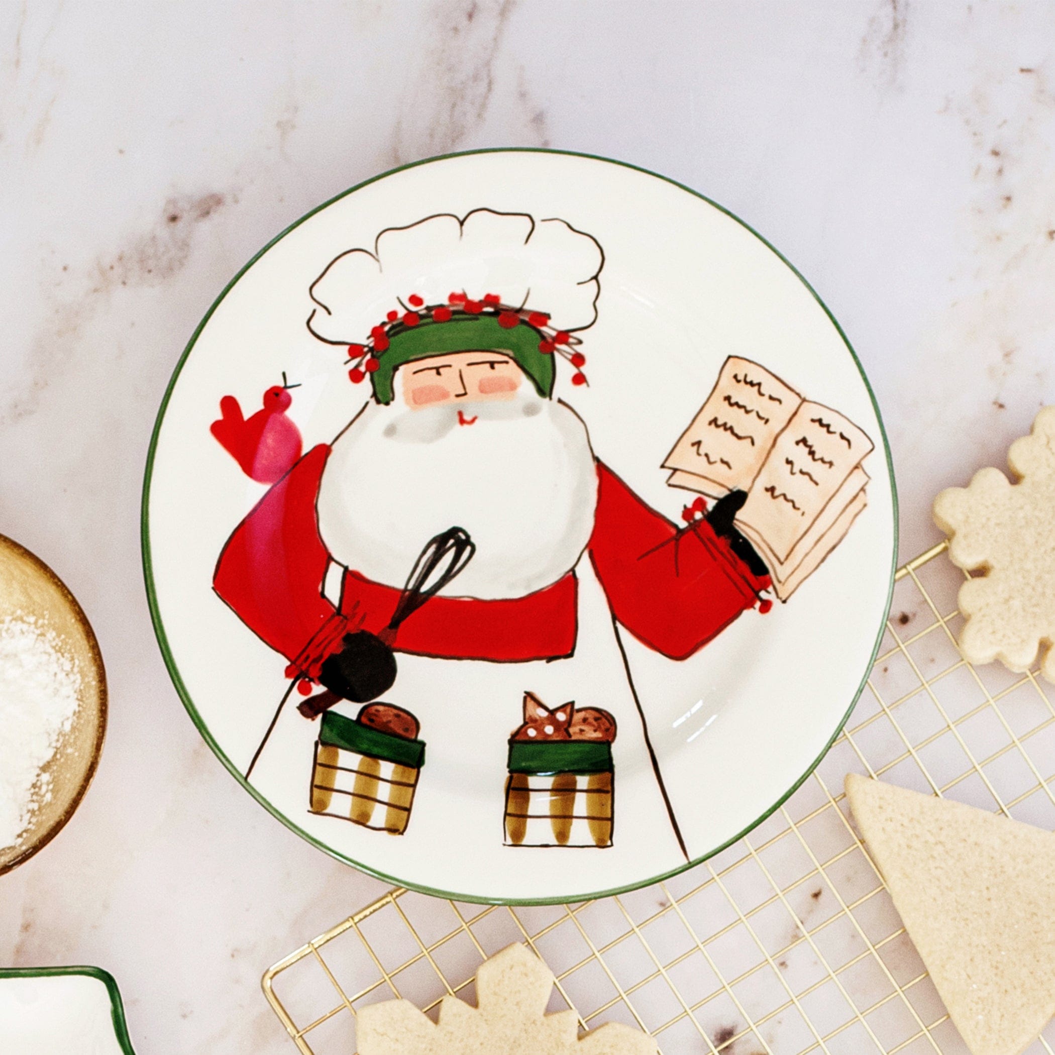 Old St. Nick 2025 Limited Edition Salad Plate – VIETRI