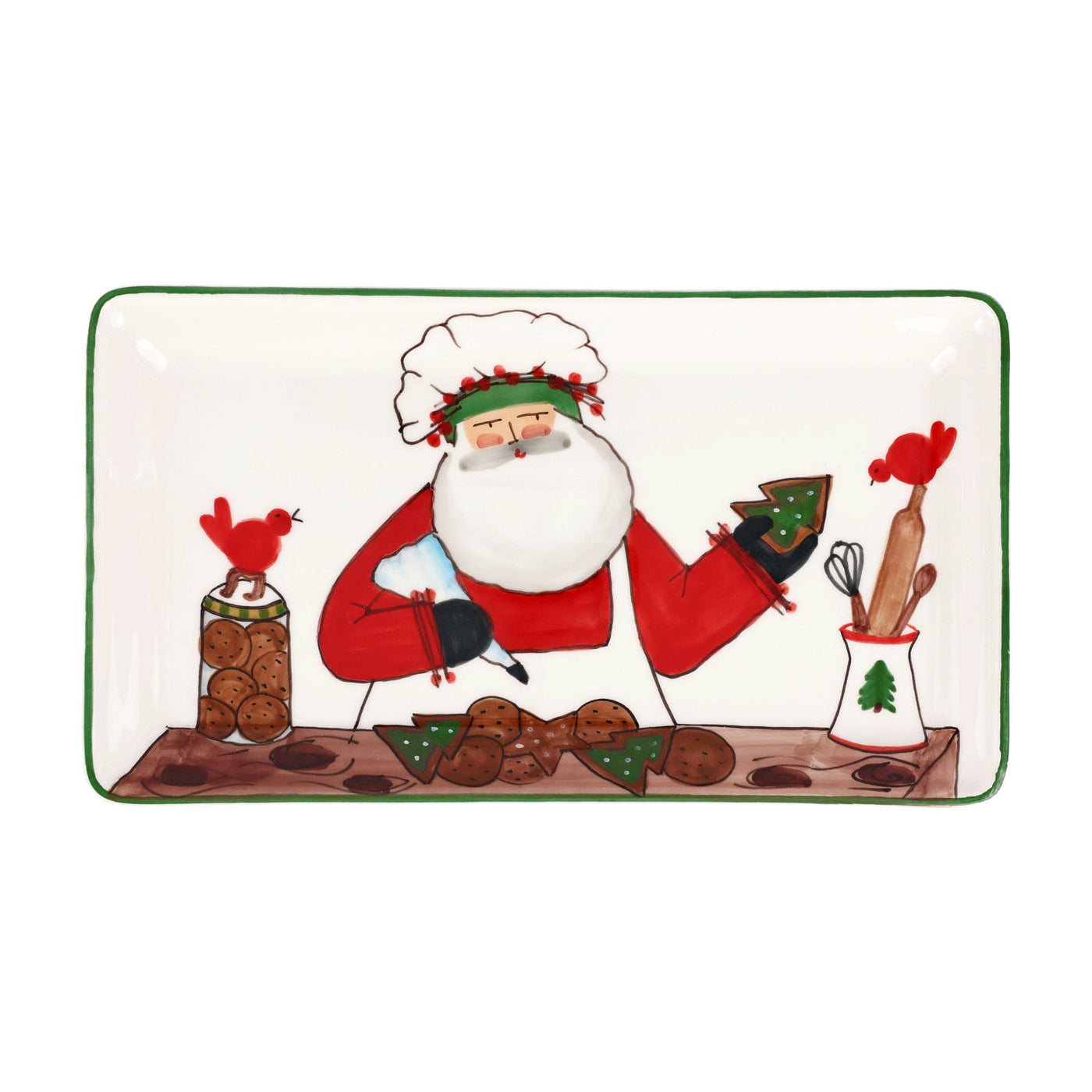 Old St. Nick 2025 Limited Edition Rectangular Platter – VIETRI