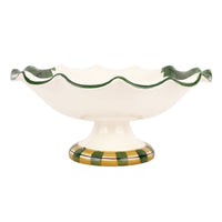 Old St. Nick Pedestal Fruit Bowl