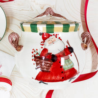 Old St. Nick Biscotti Jar