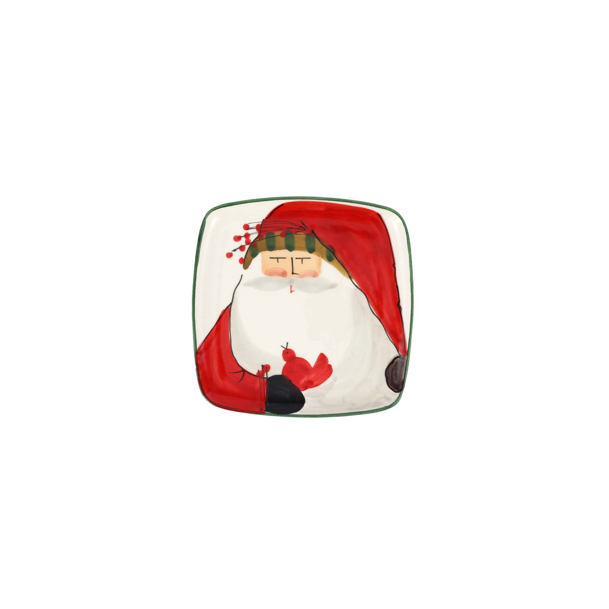 Old St. Nick Square Plate – VIETRI