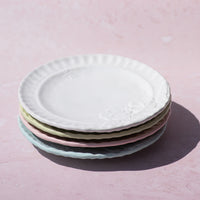 Pietra Fiori Pink Salad Plate