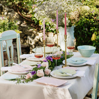 Pietra Fiori Pistachio Salad Plate