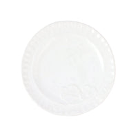 Pietra Fiori White Salad Plate
