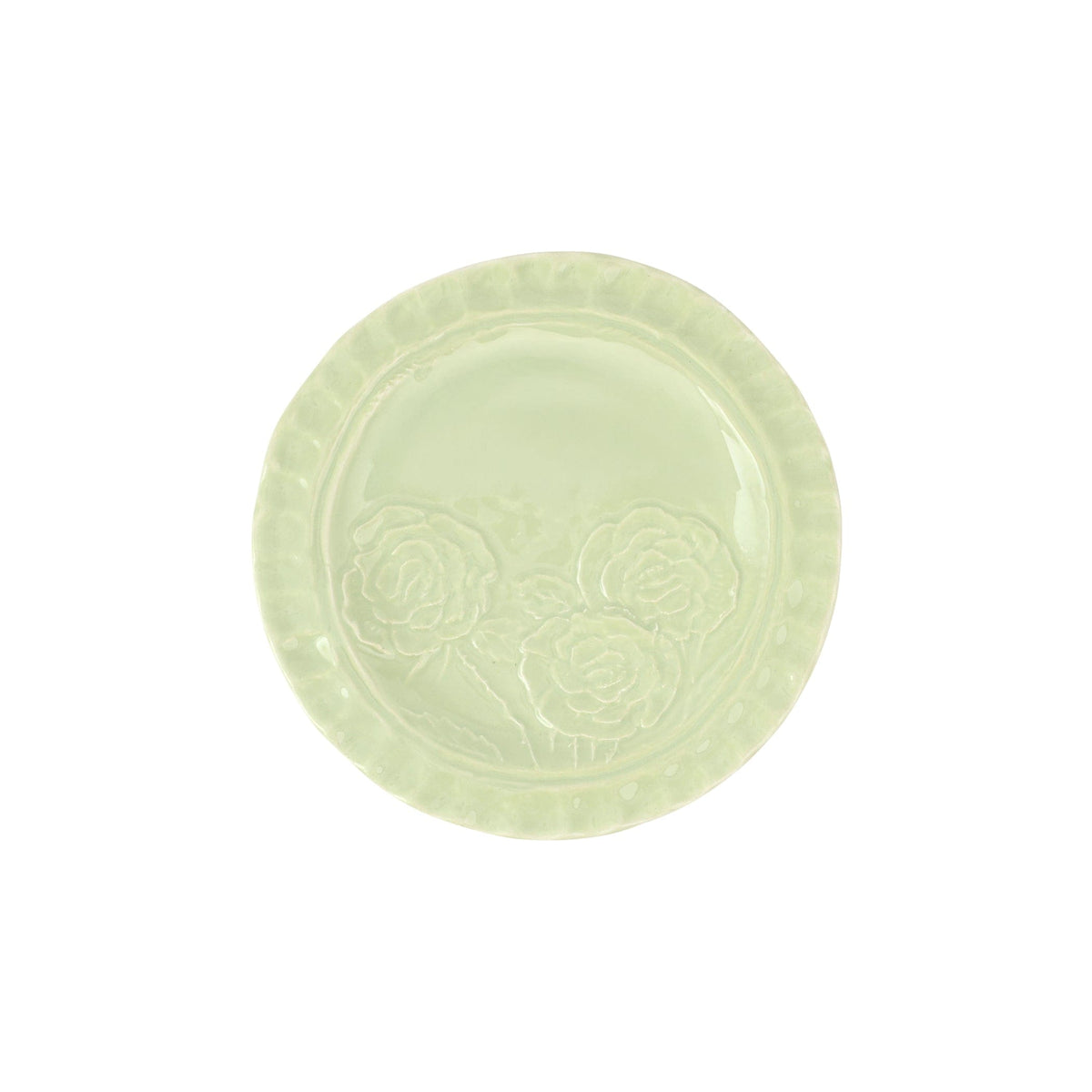 Pietra Fiori Pistachio Canape Plate