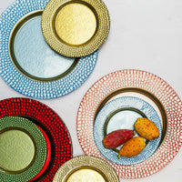 Pelli Glass Blue Salad Plate